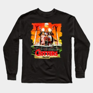 Critters Poster Long Sleeve T-Shirt